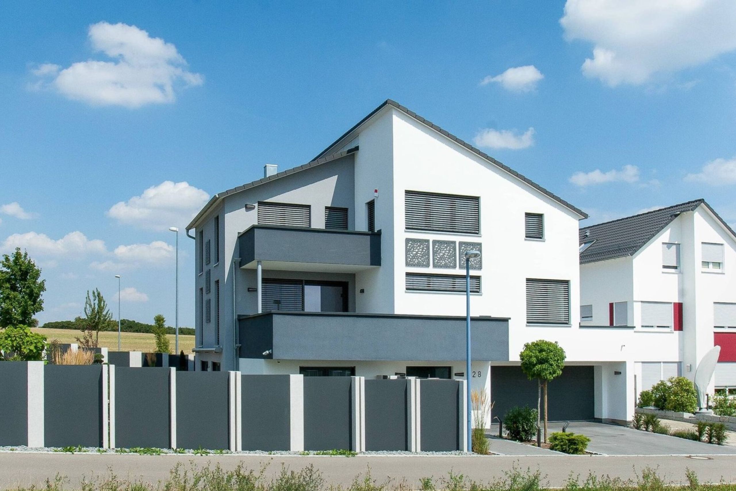 Modernes Einfamilienhaus mit 3 Etagen
